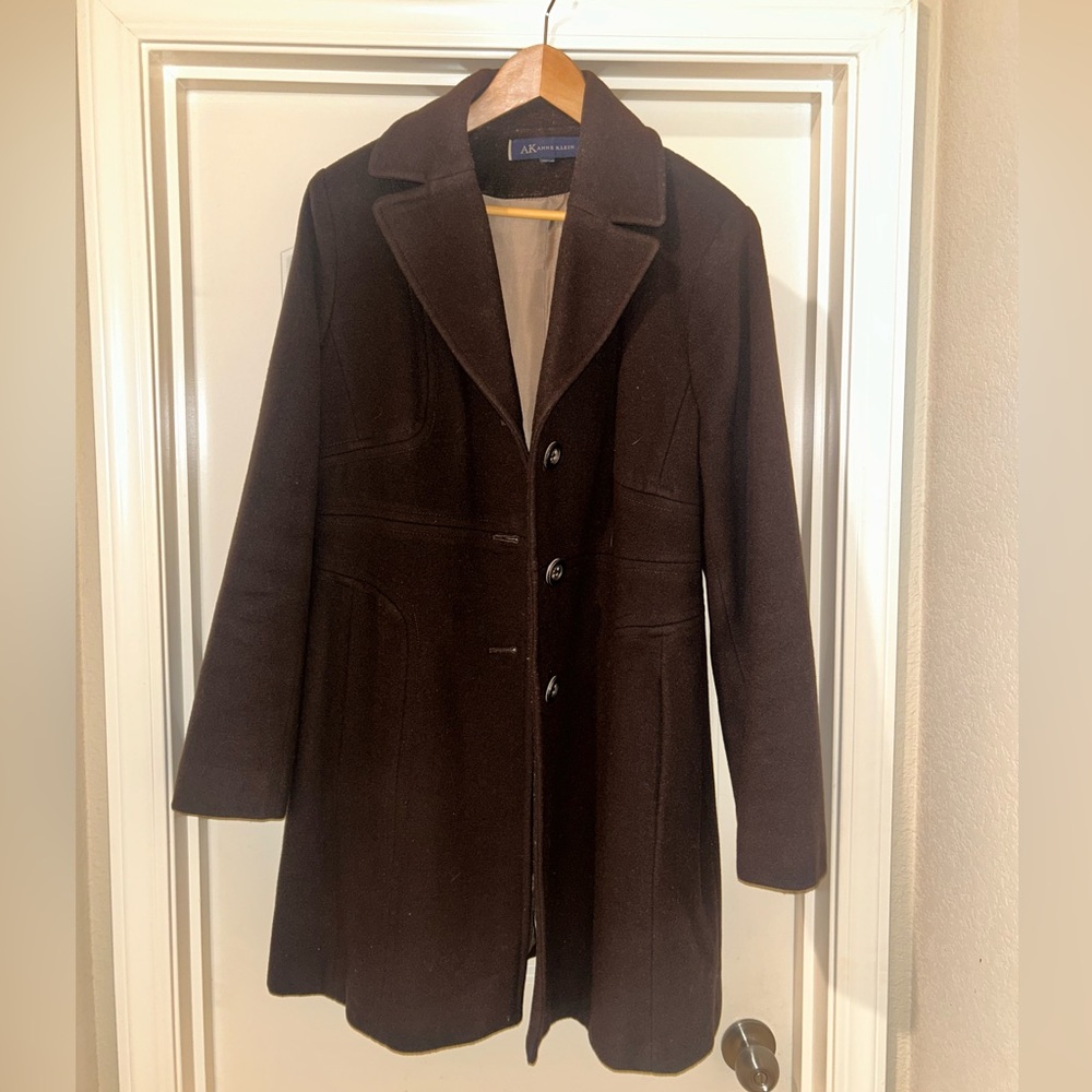 Brown Button-Up Coat
